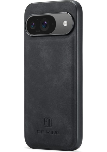 Google Pixel 9 Pro/pixel 9 Kılıfı Pu Deri Kaplamalı Pc+Tpu Hibrit Telefon Kabuğu (Yurt Dışından)