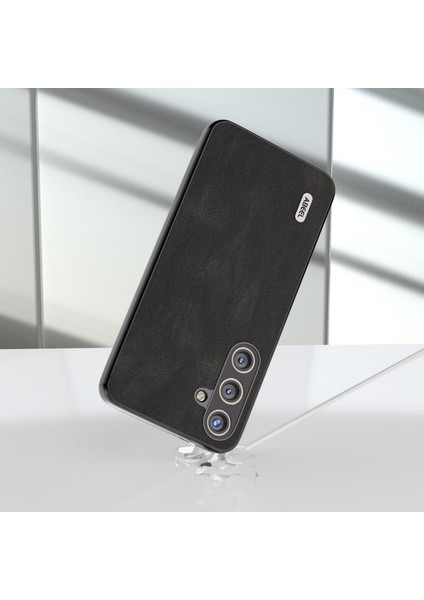 Samsung Galaxy S24 Şok Geçirmez Pu Deri+Pc Retro Telefon Koruma Kapağı (Yurt Dışından) modelleri