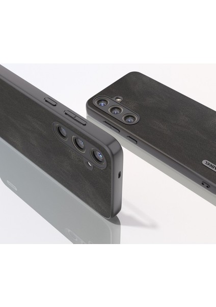 Samsung Galaxy S24 Şok Geçirmez Pu Deri+Pc Retro Telefon Koruma Kapağı (Yurt Dışından) indirimleri
