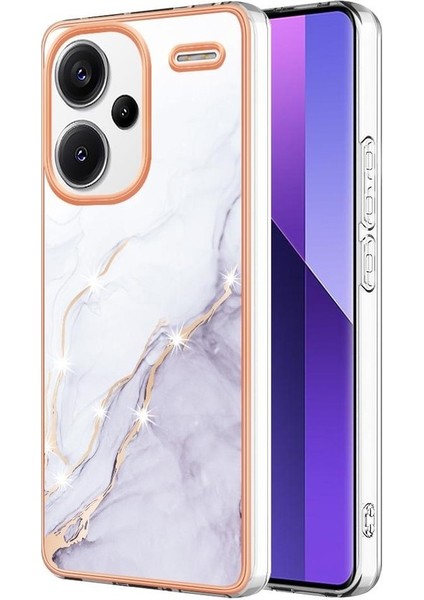 Xiaomi Redmi Için Not 13 Pro Artı 5g Yumuşak Tampon Mermer Desen Ince (Yurt Dışından)