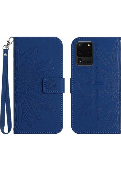 Samsung Galaxy S20 Ultra Flip Cüzdan Telefon Kılıfı Için Kart Yuvaları ile (Yurt Dışından)