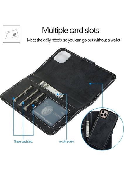 Iphone 14 Telefon Kasası 6.1 Inç Mat Retro Anti-Damla Manyetik Emilim Çıkarılabilir Iç Tpu Kasası+Pu Deri Kapağı Cüzdan-Karanlık Mavi (Yurt Dışından) fırsatları