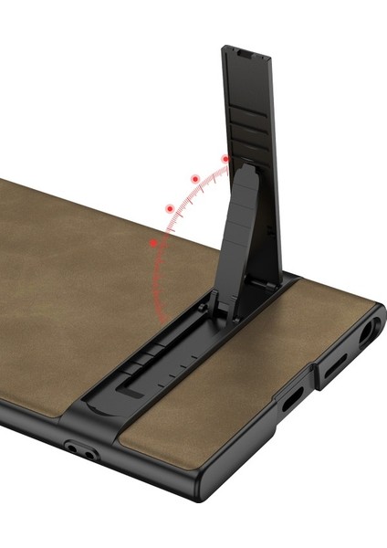 Samsung Galaxy S24 Ultra Mat Kılıf Için Stand Sert Pc Ince Telefon Kılıfları -Gri (Yurt Dışından) indirimleri