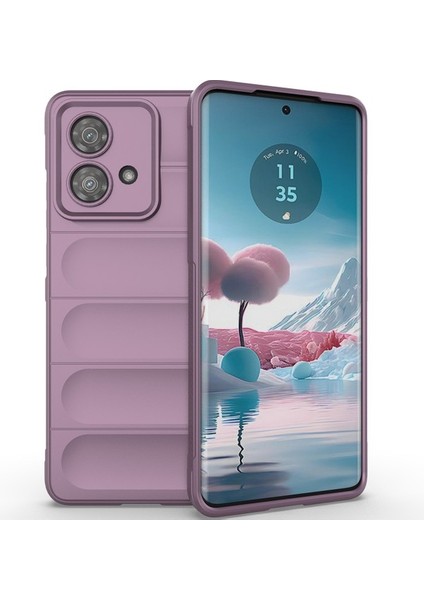 Motorola Edge 40 Neo Için Yumuşak Tpu Kaymaz Telefon Kılıfı - Siyah (Yurt Dışından)