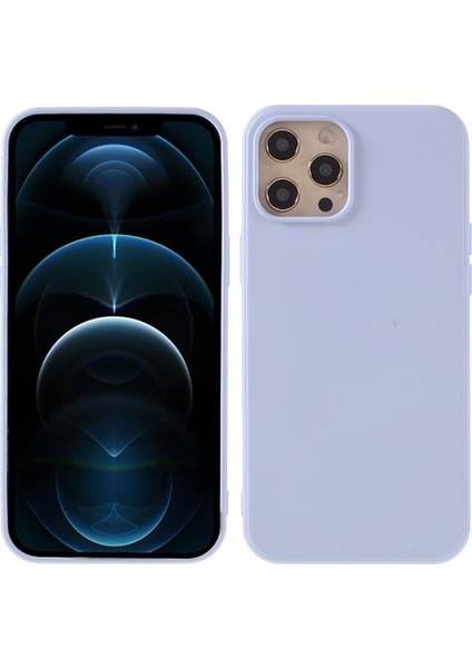 Apple Iphone 12/12 Pro 6.1 Inç Uyumlu Silikon Akrilik Telefon Kılıfı - Kırmızı (Yurt Dışından)