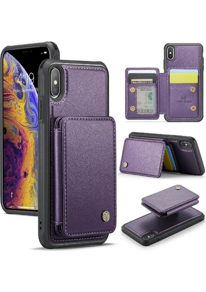 IPhone Xs Max Manyetik 2 1 Işlevsellik Rfıd Engelleme Için Kılıf (Yurt Dışından)