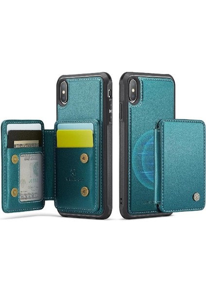 IPhone Xs Max Manyetik 2 1 Işlevsellik Rfıd Engelleme Için Kılıf (Yurt Dışından)