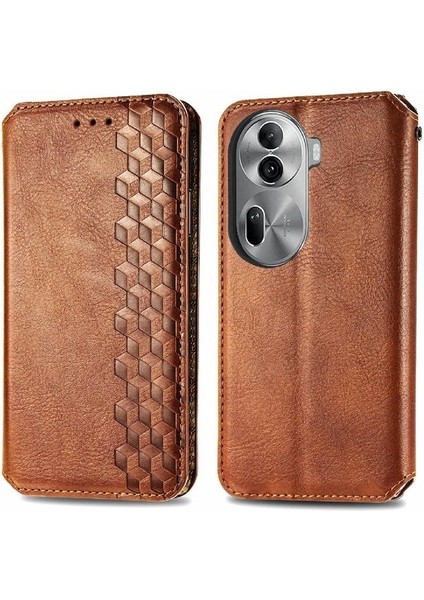 Oppo Oppo 11 Pro 5g Için Kılıf Kapak Çevirin Cüzdan Fonksiyonu Moda Tasarımı (Yurt Dışından)