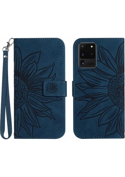 Samsung Galaxy S20 Ultra Flip Cüzdan Telefon Kılıfı Için Kart Yuvaları ile (Yurt Dışından)