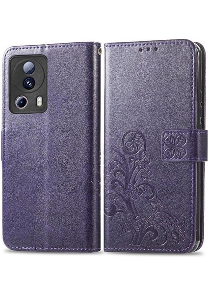 Xiaomi 13 Için Kılıf Kılıf Kapak Çevirin Zarif Iş Dört (Yurt Dışından)