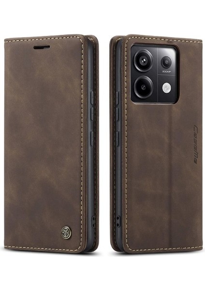 Xiaomi Redmi Not Için Flip Case 13 Pro 5g Manyetik Kapatma Darbeye Çevir (Yurt Dışından)