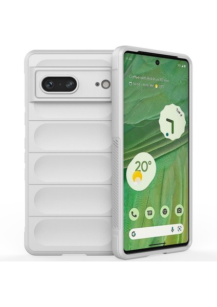 Google Pixel 7 Için Kaymaz Silikon Telefon Kılıfı - Siyah (Yurt Dışından)