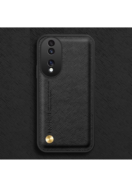 Honor 70 Pro Çapraz Taneli Manyetik Emiş Cep Telefonu Kılıfları (Yurt Dışından)