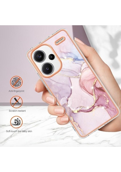 Xiaomi Redmi Için Not 13 Pro Artı 5g Yumuşak Tampon Mermer Desen Ince (Yurt Dışından)