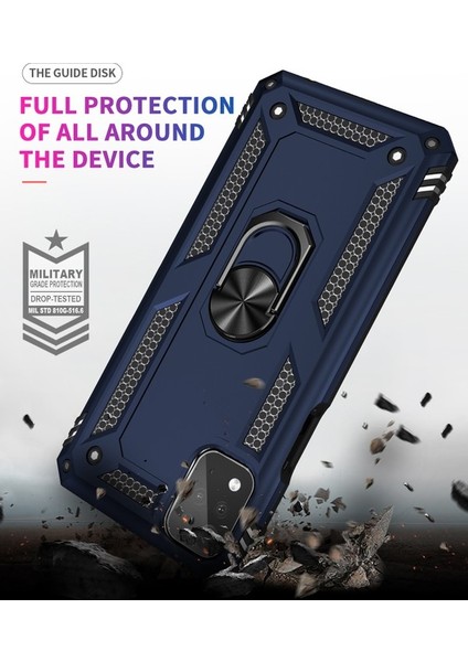 Lg K53 Için Çift Katmanlı Halkalı Standlı Kılıf (Yurt Dışından) indirimleri