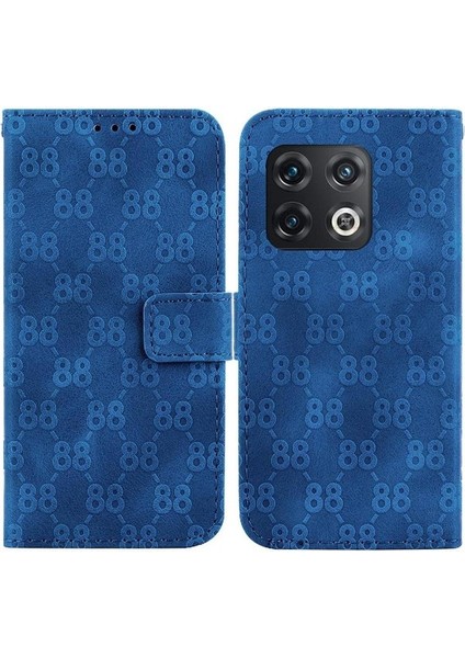 Oneplus 10 Pro 5g Için Stand Kart Tutucu Cüzdan Kapak Çift Telefon Kılıfı (Yurt Dışından)