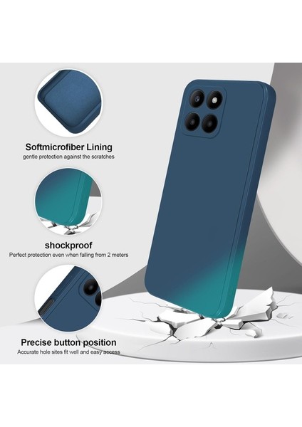 Honor 70 Için Ince Yumuşak Likit Silikon Tampon Telefon Kılıfı - Mavi (Yurt Dışından) fiyatları