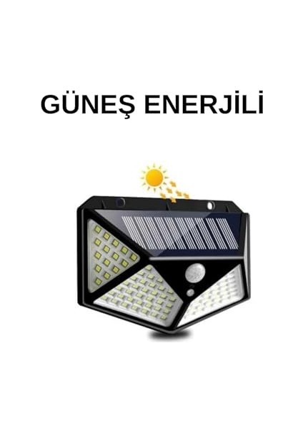 Solar Sensörlü Duvar Lambası Bahçe Lambaso Parlak Beyaz Işık Suya Dayanıklı (Yurt Dışından) fiyatları