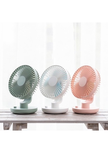 USB Şarj Taşınabilir El Elektrikli Fan Klima Soğutucu Soğutma Fanı Yaz Masası Masa Otomatik Sallayarak Kafa Soğutma Fanları Beyaz (Yurt Dışından) fırsatları