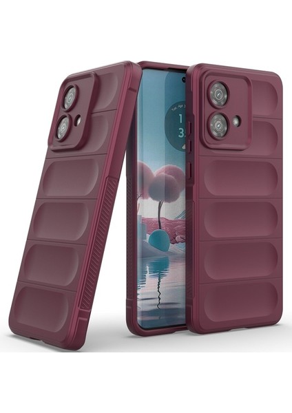 Motorola Edge 40 Neo Için Yumuşak Tpu Kaymaz Telefon Kılıfı - Siyah (Yurt Dışından)