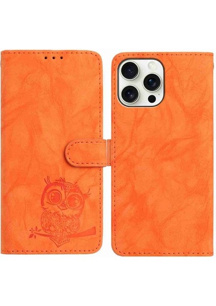 iPhone 16E Kart Yuvaları Deri Kaplamalı Tpu Telefon Kılıfı (Yurt Dışından)