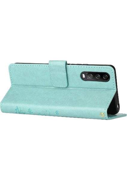 Sony Xperia 10 Iv Için Filp Durumda Manyetik Kapatma Bilek Kayışı Stand Pu (Yurt Dışından)