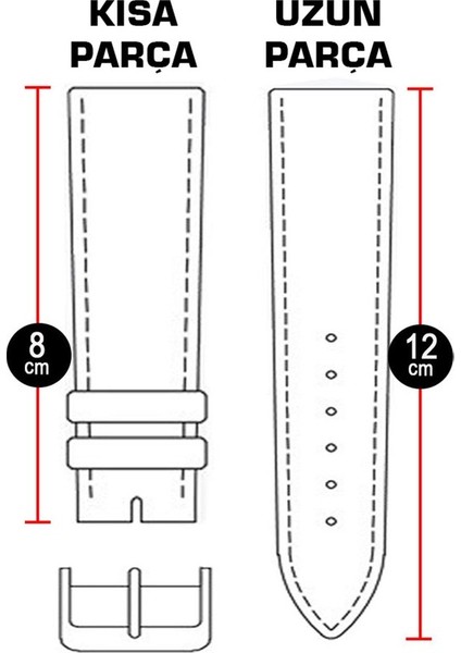 22MM Kahverengi Spor Saat Kordonu Kayış (Yurt Dışından) fırsatları