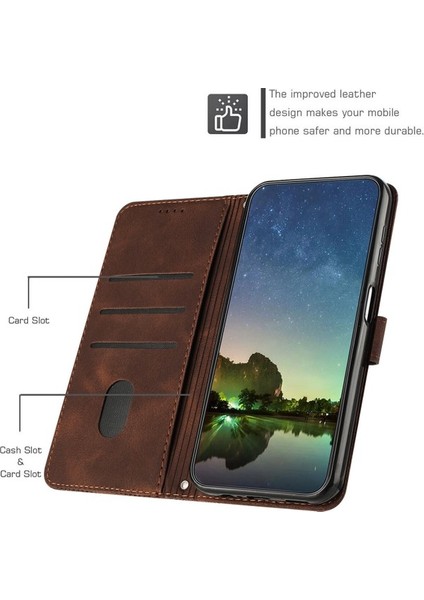 Samsung Galaxy S21 Plus ile Uyumlu Kordon Crossbody Boyun Askısı Koruyucu Çevirme Yumuşak Pu Deri Telefon Kılıfı (Yurt Dışından) fırsatları