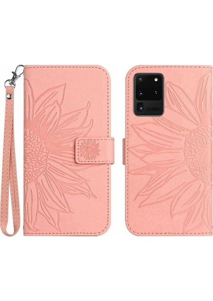 Samsung Galaxy S20 Ultra Flip Cüzdan Telefon Kılıfı Için Kart Yuvaları ile (Yurt Dışından)