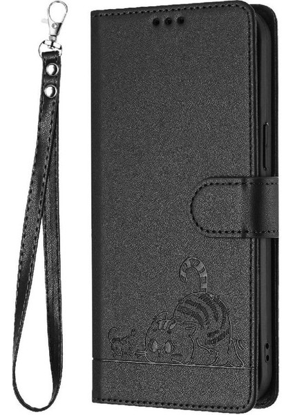 Oneplus Ace 2 Pro 5g Kedi Rfıd Kart Yuvası Tutucu Stand Cüzdan (Yurt Dışından)