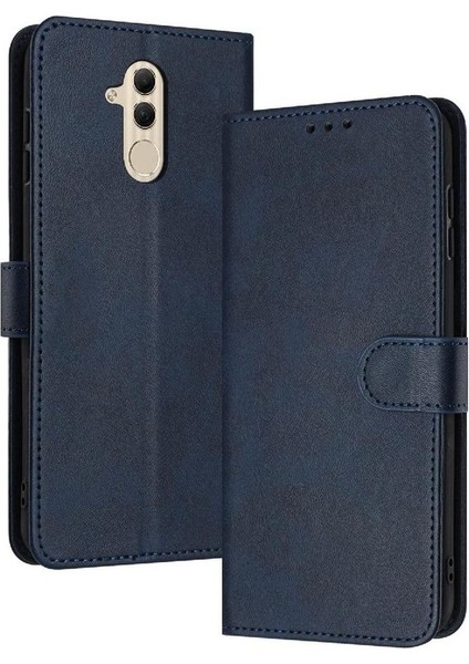 Kart Yuvası Pu ile Huawei Mate 20 Saf Renk Stand Için Flip Case (Yurt Dışından)