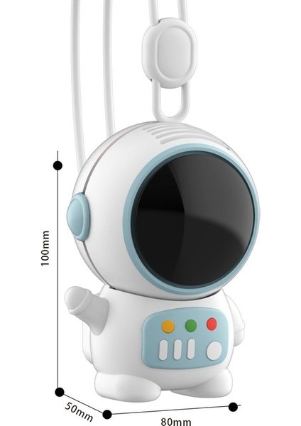 USB Mini El Fanı - Mavi (Yurt Dışından)