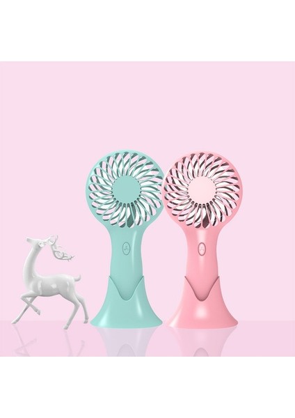 Mini El Fanı Taşınabilir Yaz Şarj Edilebilir USB 3 Vitesli Hız Ayarlanabilir Siyah (Yurt Dışından) fiyatları