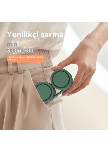Taşınabilir ve Pratik Asılı Boyunlu Kanatsız Küçük Fan (Yurt Dışından) indirimleri