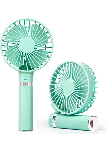 S2 Taşınabilir Katlanabilir El Elektrikli Fan Beyaz (Yurt Dışından)
