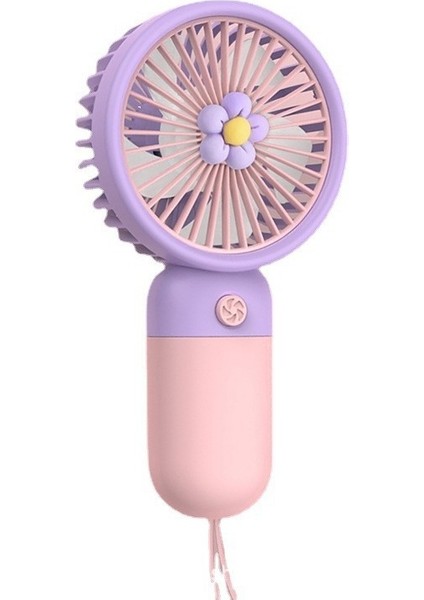 USB Mini El Fanı - Sarı (Yurt Dışından)