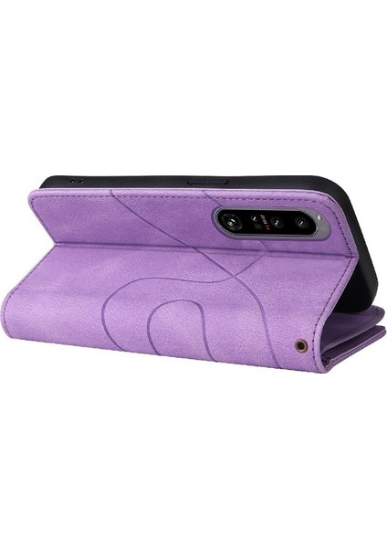 Kart Yuvası ile Sony Xperia 1 Iv Için Kılıf Dokuz Kart Yuvaları Fermuar Standı (Yurt Dışından)