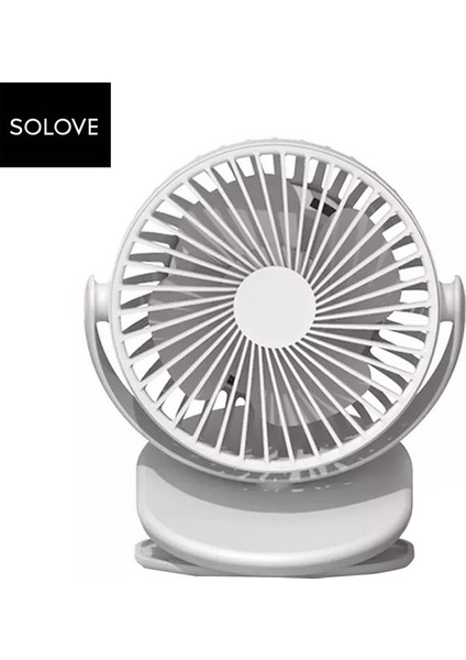 Solove Klipsli 360 Derece Yönlenebilir 3 Seviyeli Hızı Telsiz Fan (Yurt Dışından) indirimleri