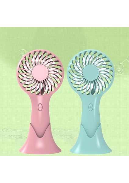 Mini El Fanı Taşınabilir Yaz Şarj Edilebilir USB 3 Vitesli Hız Ayarlanabilir Siyah (Yurt Dışından) modelleri