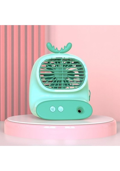 -Geyik Şeklinde Şarj Edilebilir Sessiz Nemlendirici Fanı (Yurt Dışından)