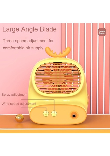-Geyik Şeklinde Şarj Edilebilir Sessiz Nemlendirici Fanı (Yurt Dışından) modelleri