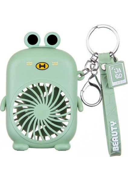 Çok Fonksiyonlu USB Şarjlı Fan - Yeşil (Yurt Dışından) fiyatları
