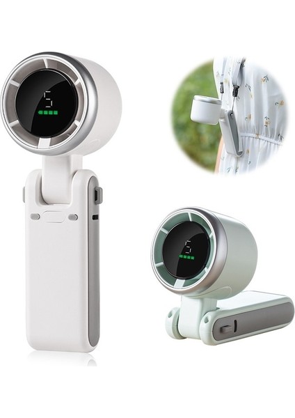 Max 8h Soğutma Süreleri Katlanabilir Boyunlu Turbo Fan (Yurt Dışından)