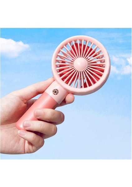 2600 Mah Plastik El Fan, Öğrenci Yurtları Için Şarj Edilebilir Basit Taşınabilir Rüzgar Fanı (Yurt Dışından) modelleri