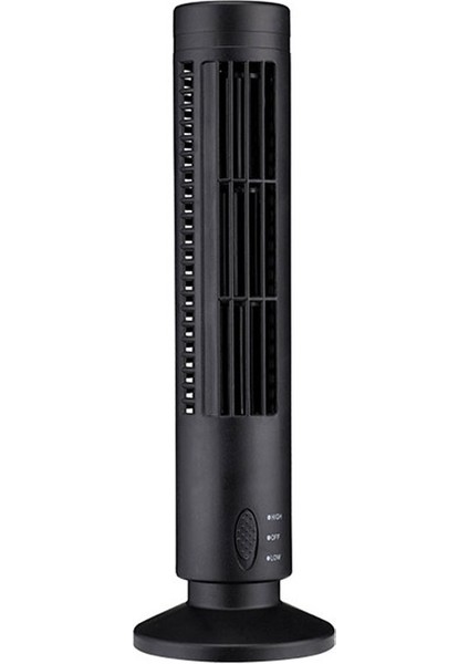 Tower Tip USB Ektrikli Fan Yapraksız Klima Fanı Beyaz (Yurt Dışından)