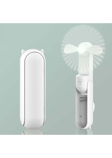 USB Şarj Edilebilir Mini Taşınabilir Katlanabilir El Küçük Fan (Yurt Dışından)