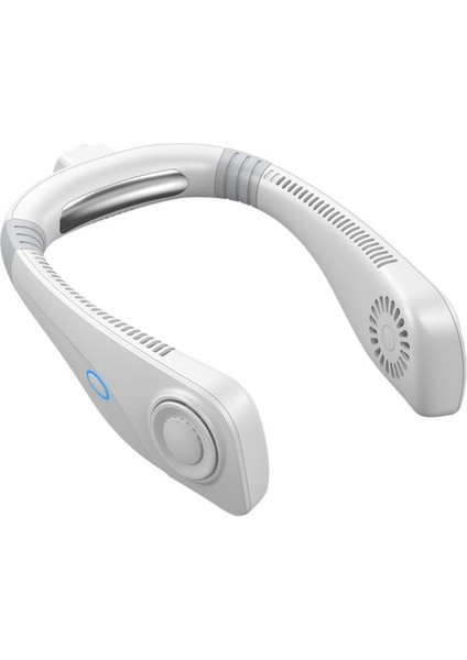 Aromaterapi Yapraksız Soğutma Asma Boyun Fanı Mini USB Fan Beyaz (Yurt Dışından) fırsatları