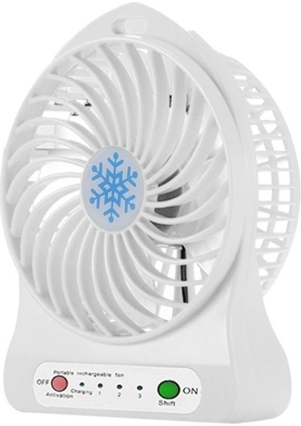 Taşınabilir LED Hava Soğutucu Fan - Beyaz (Yurt Dışından) fiyatları