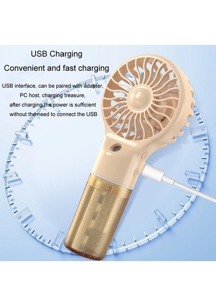 USB Şarj Edilebilir Handhd Sisleme Fanı (Yurt Dışından) indirimleri
