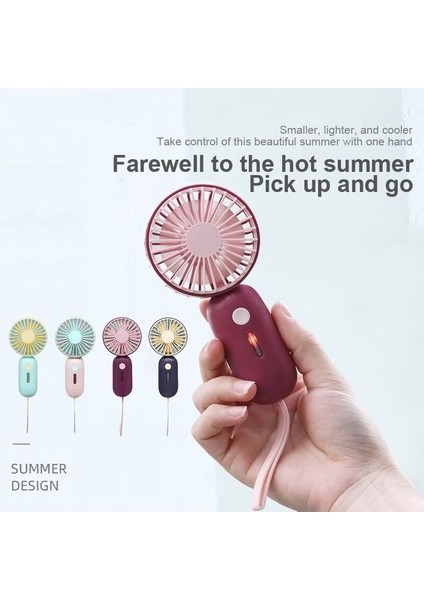 Mini Şarj Edilebilen El Tipi Fan - Pembe (Yurt Dışından) modelleri